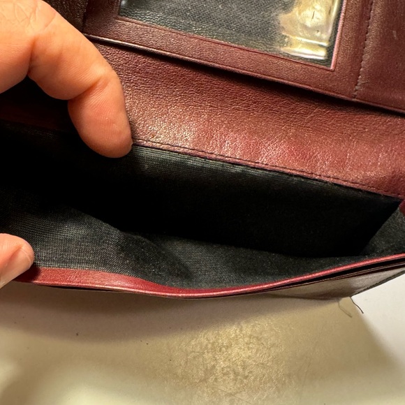 Vintage German Mayfair Supple Brown Leather Women’s Wallet Coin Purse Rare - Picture 8 of 11